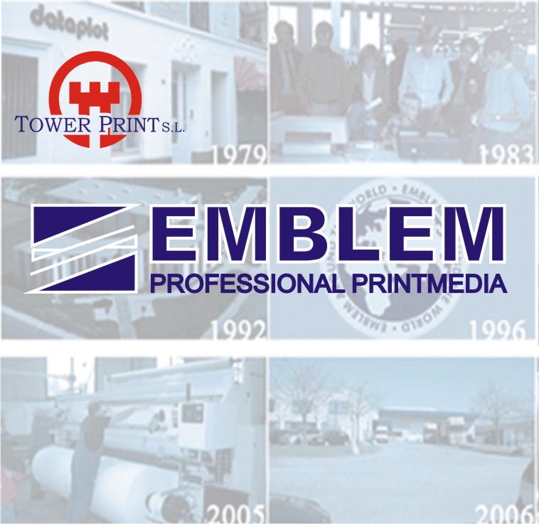 EMBLEM PAPEL SOLVENTE ONE FOR ALL SATIN 208GRS. 1.07X50 MTS PAPEL SEMIFOTO SATIN