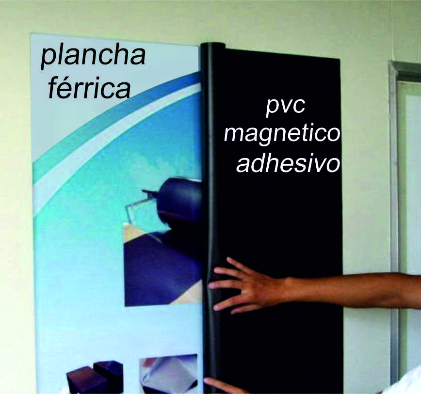 PVC MAGNETICO 0,50 mm ADHESIVO 615, ml
