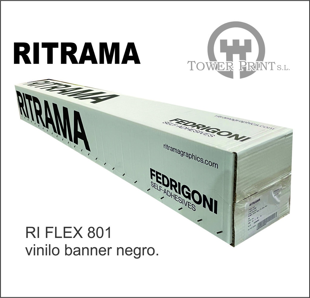 .RI FLEX 801 BANNER NEGRO 122, ml   REF 03456 (hasta fin de stock)