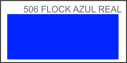 .POLI-FLOCK 506 AZUL REAL 050,ml