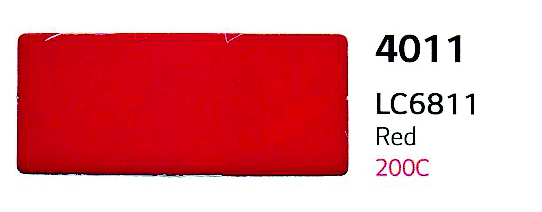 HI-CAL LX 6/7 AÑOS TRASLUCIDO LT4011/401B ROJO 122, ml