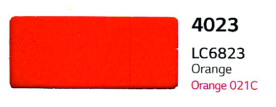 HI-CAL LX 6/7 AÑOS TRASLUCIDO LT4023/LT402C NARANJA 0,61, ml