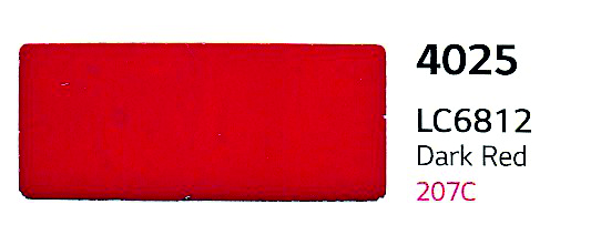 HI-CAL LX 6/7 AÑOS TRASLUCIDO LT4025/LT402D ROJO OSCURO 0,61, ml