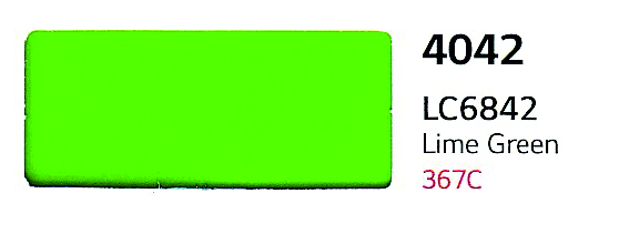 HI-CAL LX 6/7 AÑOS TRASLUCIDO LT4042M VERDE LIMA 0,61.ml