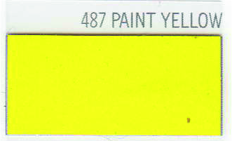 POLI-FLEX PAINT 487 AMARILLO METAL VINILO TEXTIL 050X25, ml