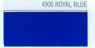 .POLI-FLEX TURBO AZUL REAL 4906 VINILO TEXTIL 050X25, ml