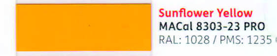 VINILO MAC 8303-00/8303-23 PRO AMARILLO GIRASOL 61, ml