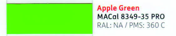 VINILO MAC 8349-03/8349-35  VERDE MANZANA 61, ml