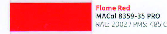 VINILO MAC 8359-03/8359-35 ROJO FUEGO 61, ml