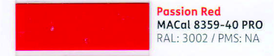 VINILO MAC 8359-08/8359-40 ROJO PASION  61, ml