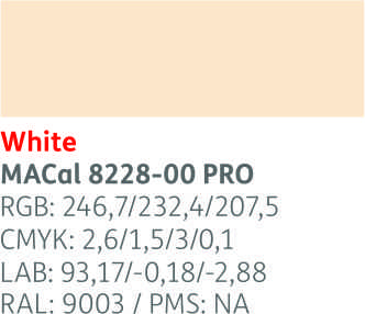 .VINILO MAC MATE 8228-00 BLANCO  61,ml