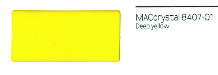 .VINILO MACrystal 8407-01 AMARILLO DEEP TRANSPARENTE 123x25, ml