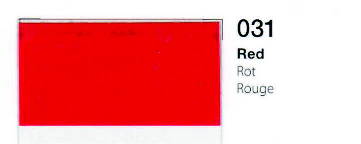 VINILO ORACAL 651-031 ROJO 1.26 X 50, ml