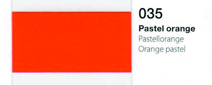 VINILO ORACAL 651-035 NARANJA PASTEL 1.26 X 50,ml