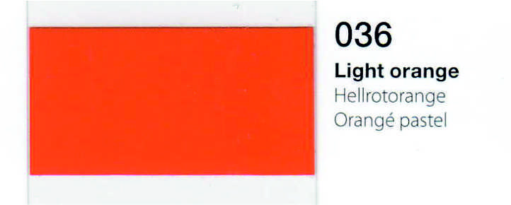 VINILO ORACAL 651-036 NARANJA CLARO 1.26 X 50,ml