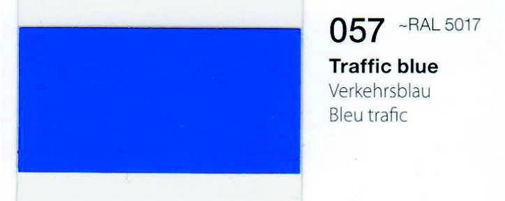 .VINILO ORACAL 651-057 AZUL TRAFICO 1.26 X 50, ml