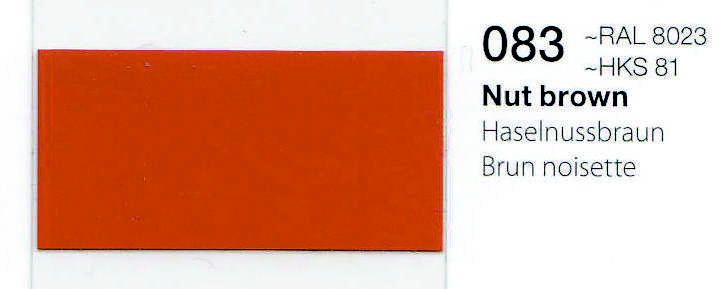 .VINILO ORACAL 651-083 MARRON NUEZ 1.26 X 50, ml
