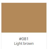 VINILO ORACAL 8500-081 TRASLUCIDO MARRON CLARO 1.26 X 50, ml