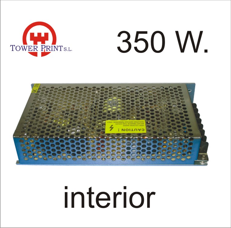 ALIMENTADOR 24V. 320 W TR24/320W MONTAJE FALSO TECHO