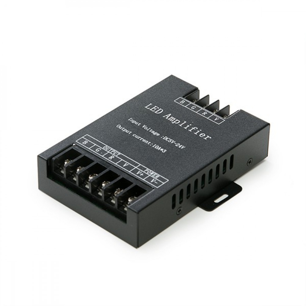 AMPLIFICADOR LED RGB. 30 AMP ( 10 A X 3 CANALES )