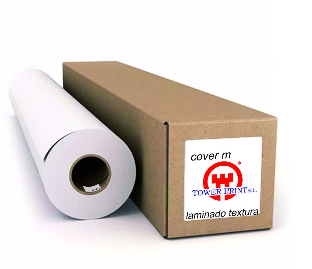 COVER-M FILM 1PE LAMINADO MATE TEXT. 1.10X50.bob.