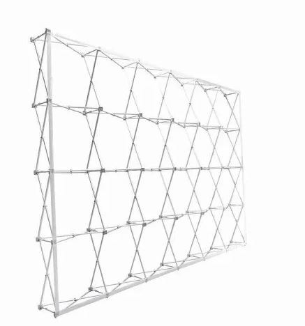 DISPLAY POP UP TEXTIL A 1 CARA 6 X 3 MODULOS VELCRO (gráfica de 2.24 x 4.43 mts) 