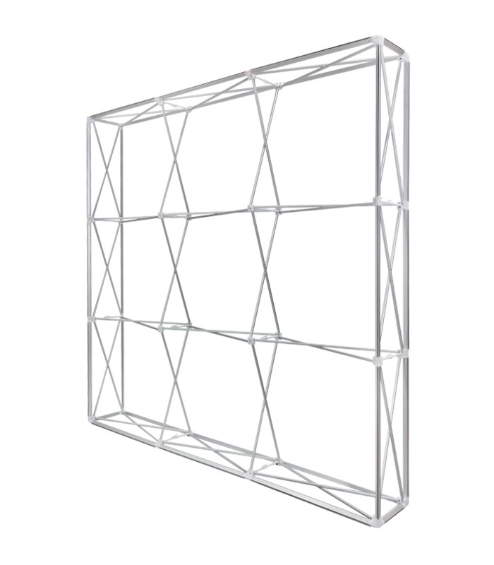 DISPLAY POP UP TEXTIL PARA TIRA DE SILICONA A 1 CARA 3 x 3 (bajo pedido)