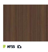 LAMINA DE DECORACION COVER STYL MADERA NF55 1.22 X ML ( ref. naranja) 