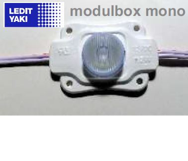 LED DE ILUMINACON PERIMETRAL  MODULBOX MONO WDL BLANCO 1.4 W IP66, TIRA DE 30 MODULOS Y 4 METROS (ref. 20880060)