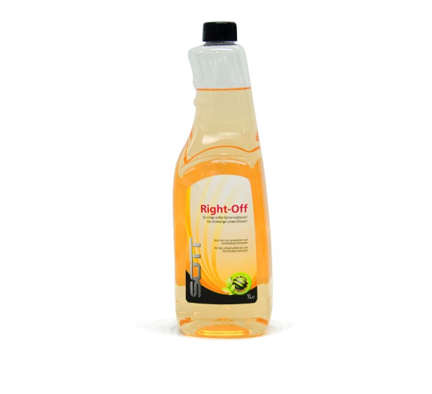 LIQUIDO REMOVEDOR DE ADHESIVO SOTT RIGHT-OFF 1 LT. (600-Z0415FLES)