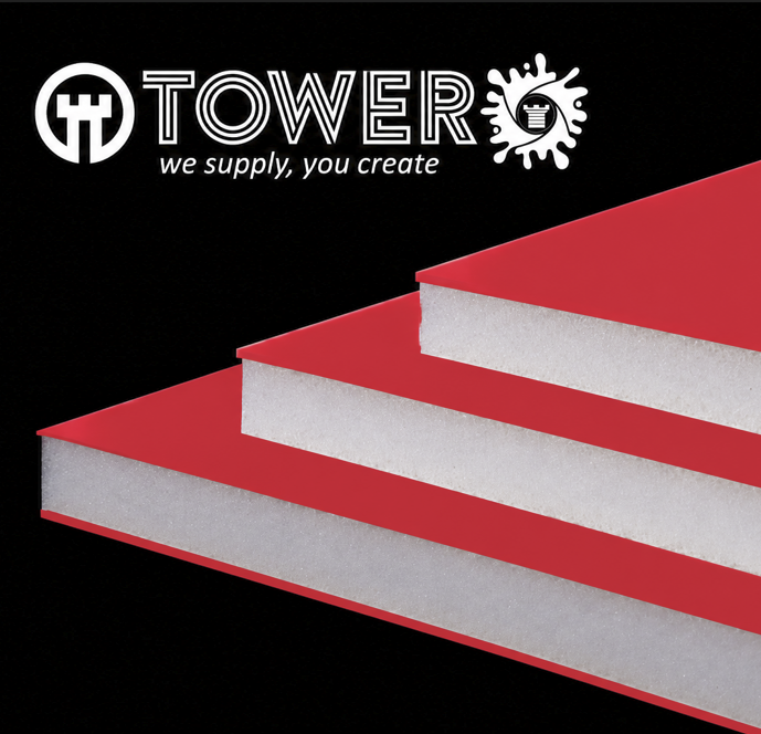PANEL PVC SANDWICH ACCAFOAM/PEGASUS 3050X2030X10 MM.