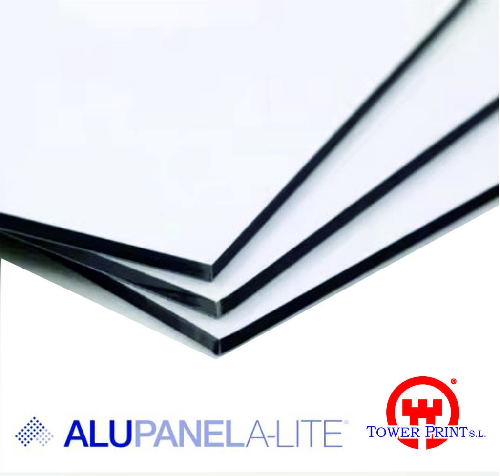 PANEL SANDWICH ALUMINIO 3 MM. 0.21 BLANCO MATE/BLANCO MATE MULTIPANEL 3050X1500