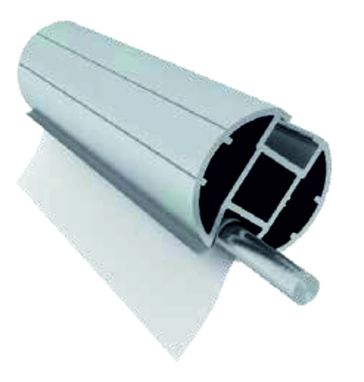 PERFIL DOAL/WIND ALUMINO ANODIZADO PLATA 30mm. 3 MTS