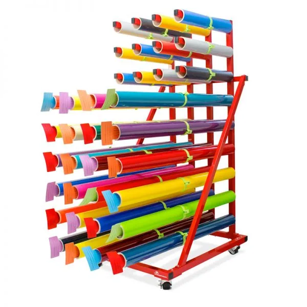 PORTAROLLOS MULTIRACK MOVIL PARA 36 UND.