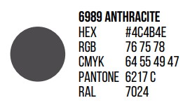 POLI-FLEX TURBO 6989 ANTRACITA 050, ml 