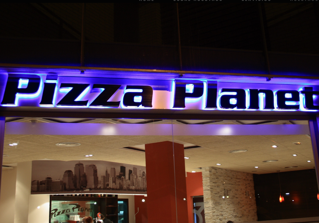 LETRA DE ALUMINIO RETOILUMINADA