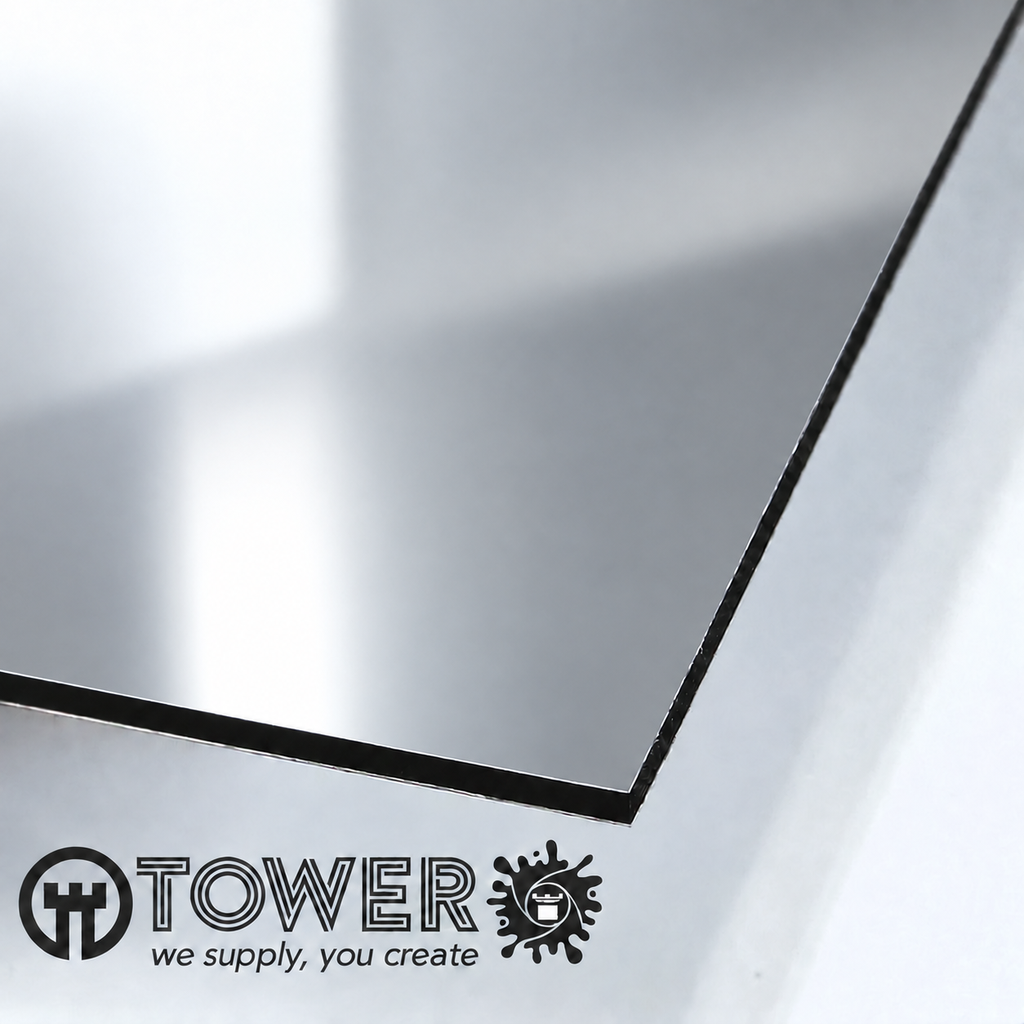 PANEL SANDWICH ALUMINIO 3 MM PLATA/PLATA 0,3mm. CBOND 4050X2000 mm.