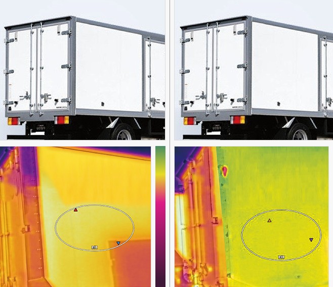 VINILO ANTI I.R. IMP. SOLV/ECOSOLV/LATEX/UV POLIM. BLANCO BRILLO AIR FREE. LXHB59HTG HEAT BLOCK 137X50,bob. 