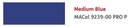 VINILO HY POLIMERIC MAC 9239-00 PRO AZUL MEDIO  123,ml   