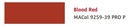 VINILO HY POLIMERIC MAC 9259-39 PRO ROJO SANGRE 123,ml  