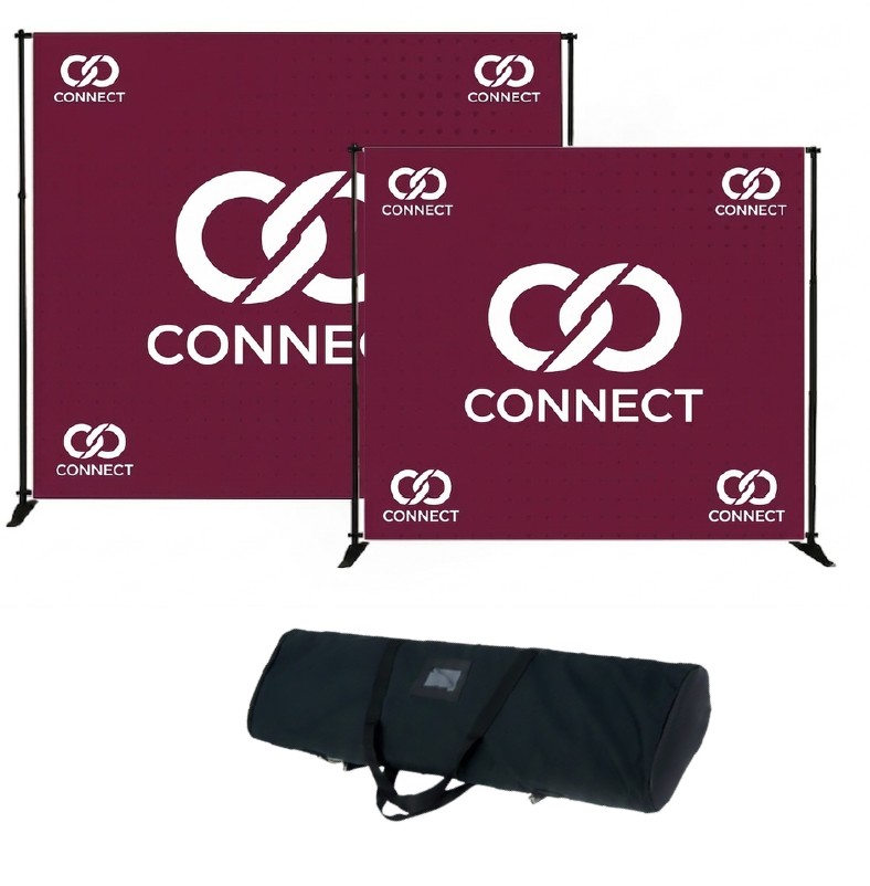 BANNER PHOTOCALL EXTENSIBLE DE HASTA 2600 x 2400 mm . 