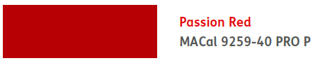VINILO HY POLIMERIC MAC 9259-40 PRO PASSION RED 123, metro lineal 