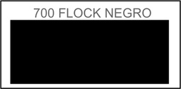 [.19TRP700] .POLI-FLOCK 700 TUBITHERM NEGRO 050, ml