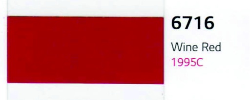 [LG6716.61] HI-CAL LX 6/7 AÑOS 6716/LC671H ROJO VINO 61, ml