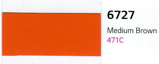 [.LG6727] HI-CAL LG 6/7 AÑOS 6727/LC672F MARRON MEDIO 122, ml