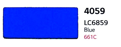 [LG6859] HI-CAL LX 6/7 AÑOS TRASLUCIDO AZUL 4059 122, ml