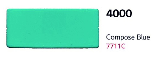 [LG4000.61] HI-CAL LX 6/7 AÑOS TRASLUCIDO LT4000 COMPOSE BLUE 61, ml