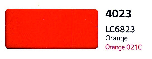 [LG6823.61] HI-CAL LX 6/7 AÑOS TRASLUCIDO LT4023/LT402C NARANJA 0,61, ml