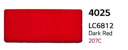 [LG6812.61] HI-CAL LX 6/7 AÑOS TRASLUCIDO LT4025/LT402D ROJO OSCURO 0,61, ml