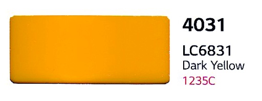 [LG6831] HI-CAL LX 6/7 AÑOS TRASLUCIDO LT4031/LT403D AMARILLO OSCURO 122, ml